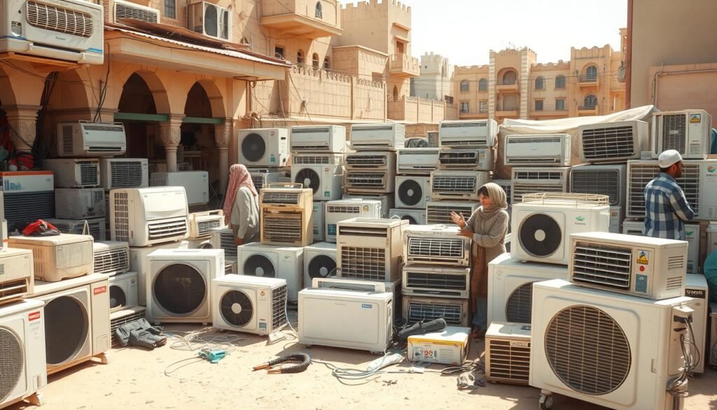 نشتري مكيفات مستعملة بالرياض