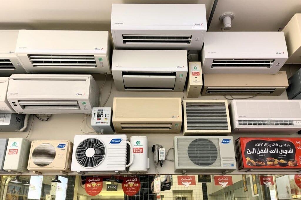يشتري مكيفات مستعملة بالرياض