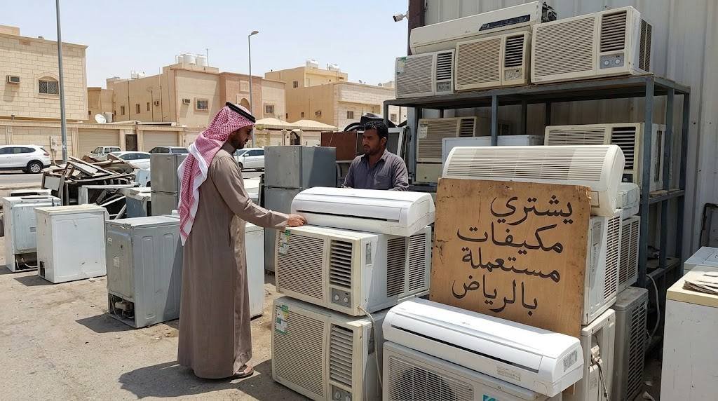 يشتري مكيفات مستعملة بالرياض