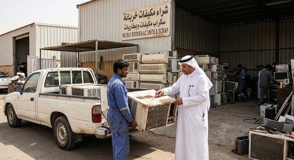 نشتري المكيفات الخربانة بالرياض بأسعار عادلة